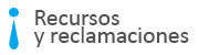 Recursos y reclamaciones